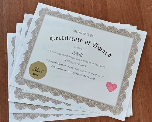 awards certificate geographics